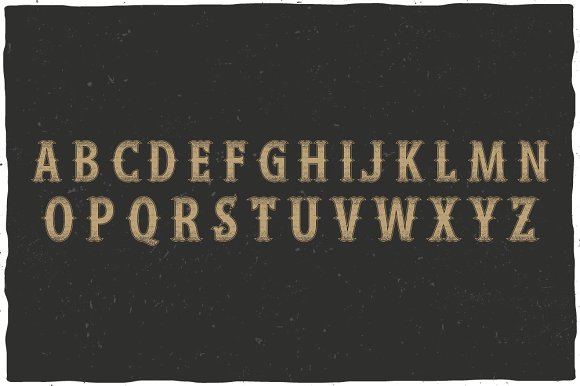 Bandidas Label Font